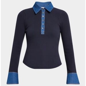 Cinq a Sept Denim Jaden Top